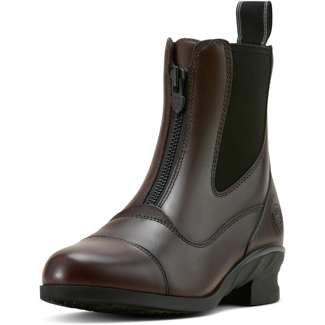 2025 Ariat Damen Erbe Reißverschluss Kurz Stiefel 10061296 - Light Brown
